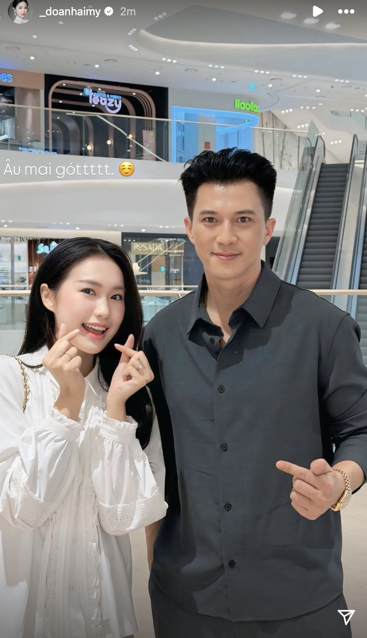 Doãn Hải My chung khung hình với tổng tài đẹp nhất phim giờ vàng: Gấp đôi visual là thế này đây!- Ảnh 1. Doãn Hải My chung khung hình với tổng tài đẹp nhất phim giờ vàng: Gấp đôi visual là thế này đây!- Ảnh 1.