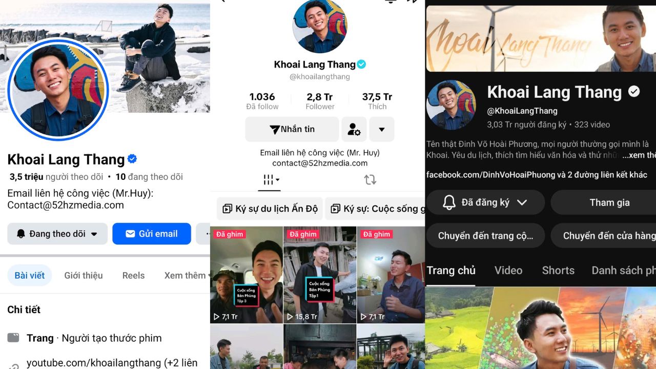 Youtuber Khoai Lang Thang đau đầu vì bị sử dụng hình ảnh đi lừa đảo- Ảnh 2. Youtuber Khoai Lang Thang đau đầu vì bị sử dụng hình ảnh đi lừa đảo- Ảnh 2.