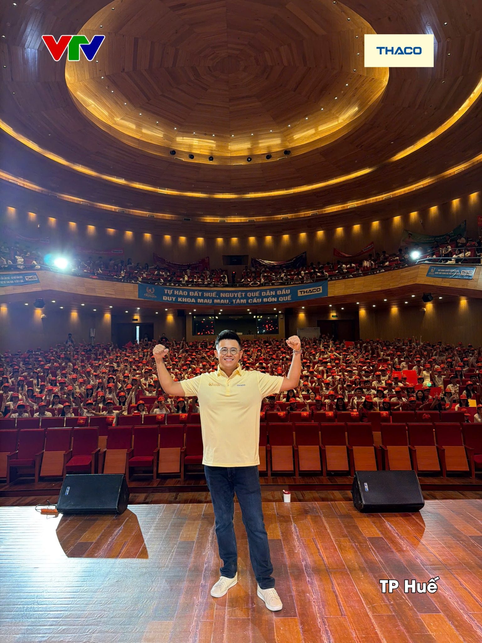 Cập nhật không khí các điểm cầu Olympia 2025 trước giờ Chung kết: Dàn MC đổ bộ, nóng rực và háo hức lắm rồi!- Ảnh 1.