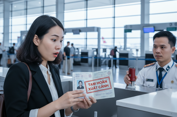 Đang làm thủ tục đi Thụy Sĩ, nữ hành khách “chết đứng” vì lệnh tạm hoãn xuất cảnh- Ảnh 1. Đang làm thủ tục đi Thụy Sĩ, nữ hành khách “chết đứng” vì lệnh tạm hoãn xuất cảnh- Ảnh 1.