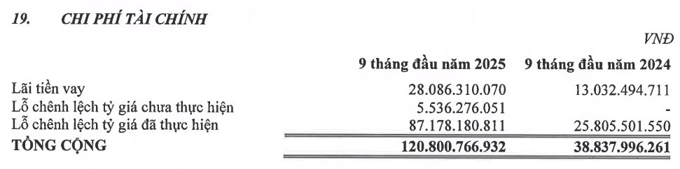 'Cú Đấm' Của Tỷ Giá Khiến Công Ty Sợi Trên Sàn Giảm 87% Lợi Nhuận Trong Quý 3- Ảnh 2. 'Cú Đấm' Của Tỷ Giá Khiến Công Ty Sợi Trên Sàn Giảm 87% Lợi Nhuận Trong Quý 3- Ảnh 2.
