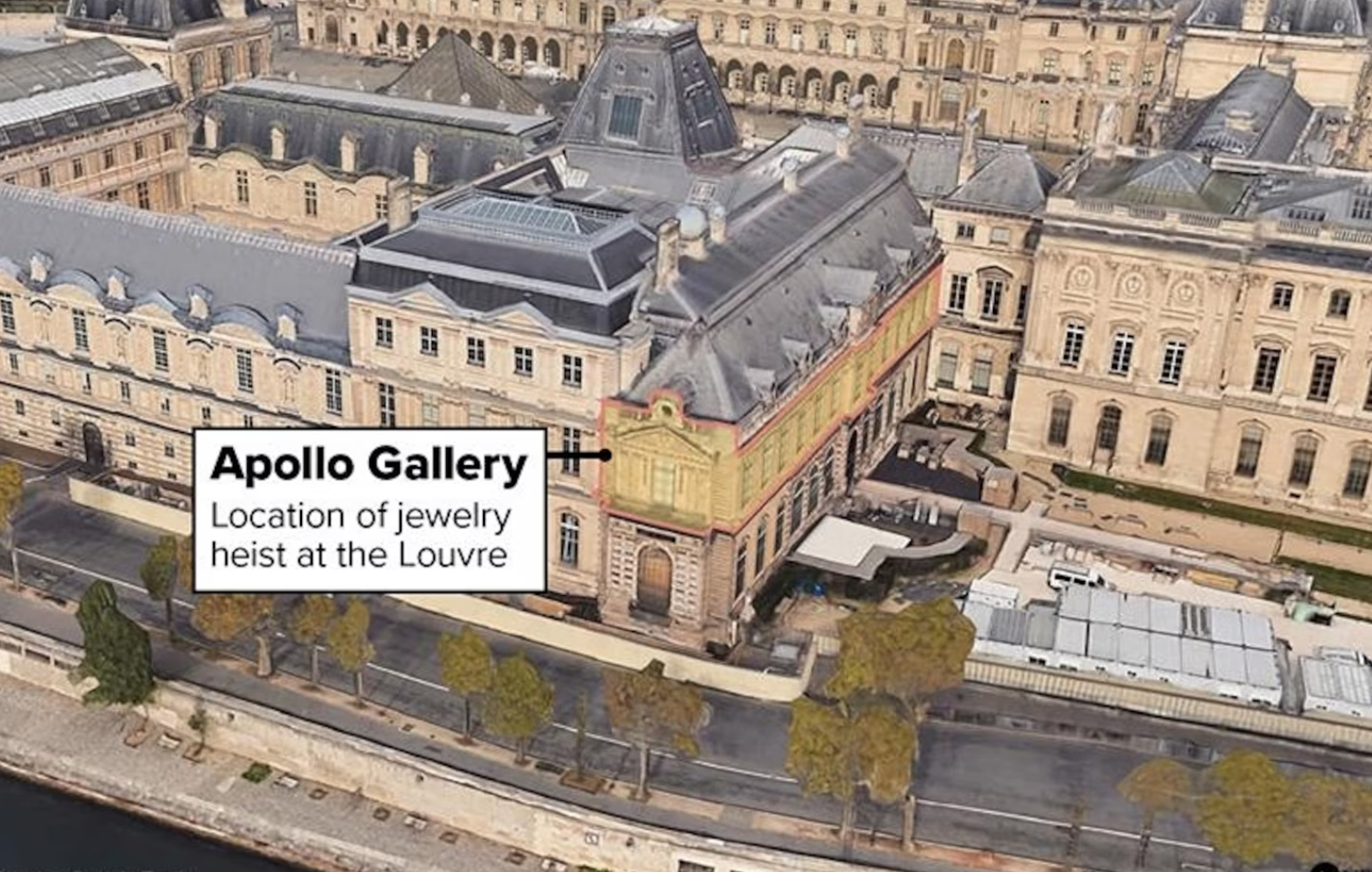 Pháp bắt 2 nghi phạm đầu tiên trong vụ trộm táo tợn tại Bảo tàng Louvre- Ảnh 1. Pháp bắt 2 nghi phạm đầu tiên trong vụ trộm táo tợn tại Bảo tàng Louvre- Ảnh 1.