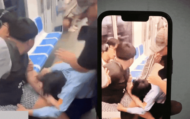 Xôn xao clip bảo vệ lớn tuổi bị 2 thanh niên hành hung trên tàu Metro số 1 TPHCM: Hé lộ nguyên nhân gây phẫn nộ!- Ảnh 1. Xôn xao clip bảo vệ lớn tuổi bị 2 thanh niên hành hung trên tàu Metro số 1 TPHCM: Hé lộ nguyên nhân gây phẫn nộ!- Ảnh 1.