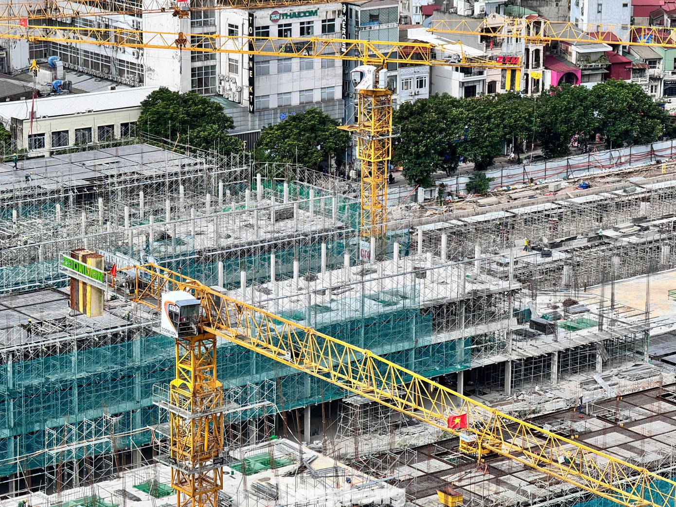 Cận cảnh công trường nghìn tỷ trên khu 'đất vàng' Giảng Võ- Ảnh 5. Cận cảnh công trường nghìn tỷ trên khu 'đất vàng' Giảng Võ- Ảnh 5.