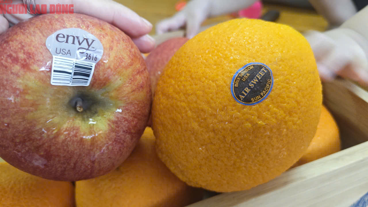 Trái cây, hàng hóa Mỹ ngày càng nhiều tại Việt Nam- Ảnh 1.