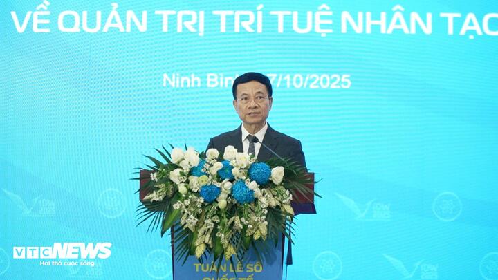 Bộ trưởng Nguyễn Mạnh Hùng: AI đi trong 'hành lang hẹp' để phục vụ con người- Ảnh 1. Bộ trưởng Nguyễn Mạnh Hùng: AI đi trong 'hành lang hẹp' để phục vụ con người- Ảnh 1.