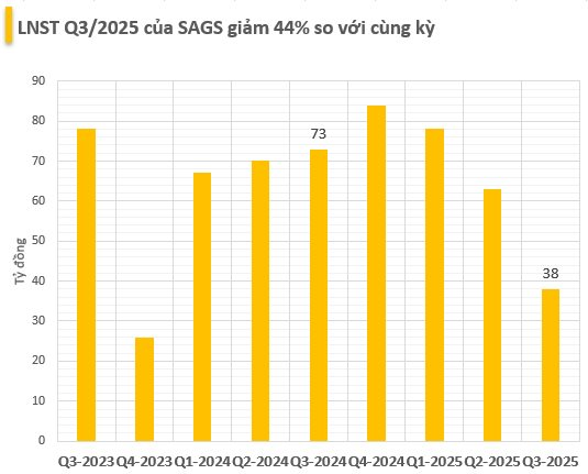 Mất khách hàng Vietjet, Phục vụ Mặt đất Sài Gòn báo lãi quý 3/2025 giảm 44%- Ảnh 1. Mất khách hàng Vietjet, Phục vụ Mặt đất Sài Gòn báo lãi quý 3/2025 giảm 44%- Ảnh 1.