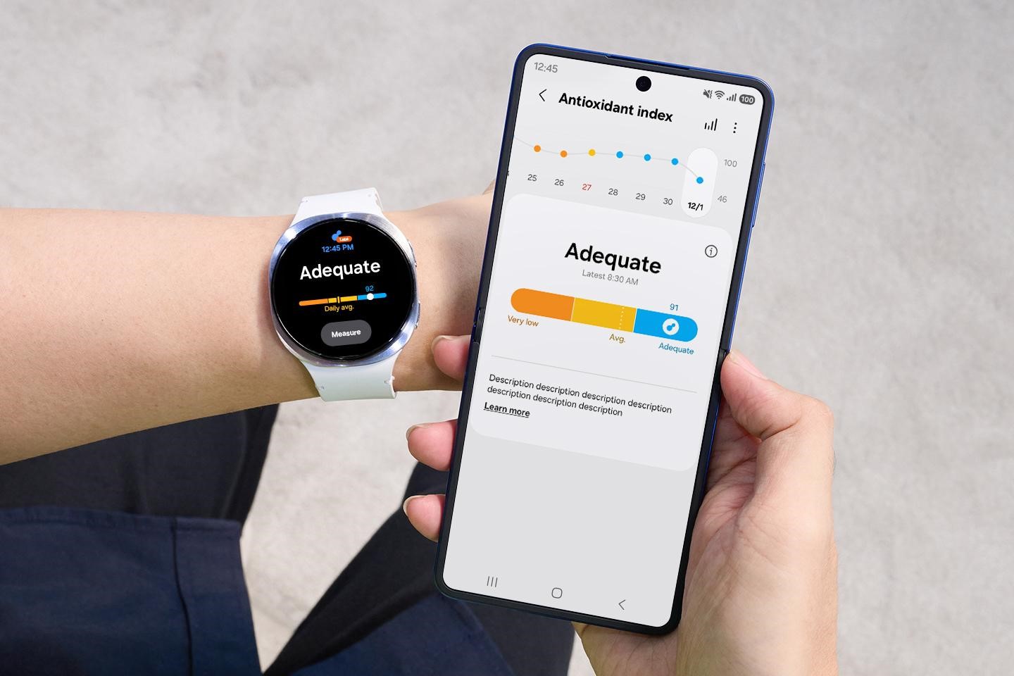 Galaxy Watch8 đưa công nghệ theo dõi dinh dưỡng từ phòng thí nghiệm ra đời sống như thế nào?- Ảnh 1. Galaxy Watch8 đưa công nghệ theo dõi dinh dưỡng từ phòng thí nghiệm ra đời sống như thế nào?- Ảnh 1.