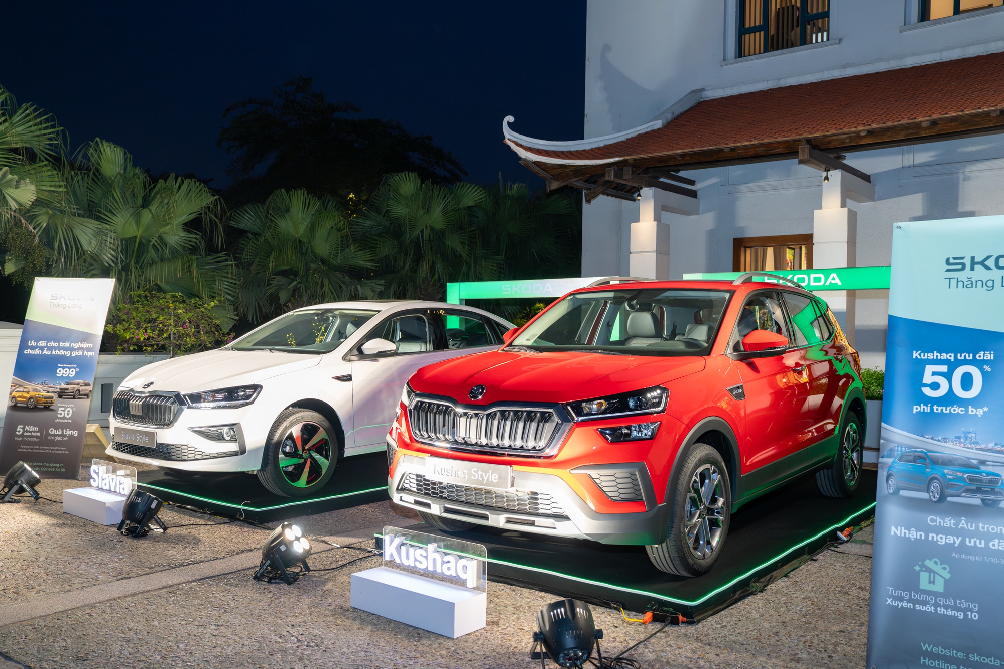 Skoda đem 2 mẫu xe Kushaq và Slavia giới thiệu cộng đồng người CH Séc tại Việt Nam- Ảnh 1. Skoda đem 2 mẫu xe Kushaq và Slavia giới thiệu cộng đồng người CH Séc tại Việt Nam- Ảnh 1.