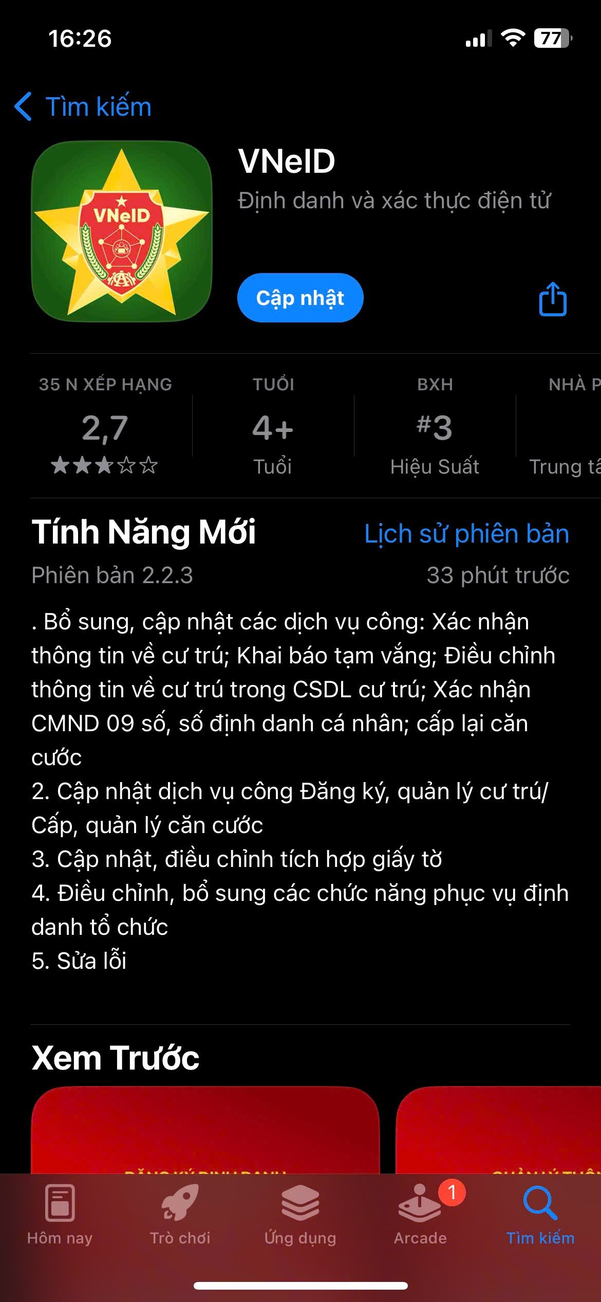 Thay đổi mới trên ứng dụng VNeID, người dân cập nhật ngay kẻo mất quyền lợi- Ảnh 2. Thay đổi mới trên ứng dụng VNeID, người dân cập nhật ngay kẻo mất quyền lợi- Ảnh 2.