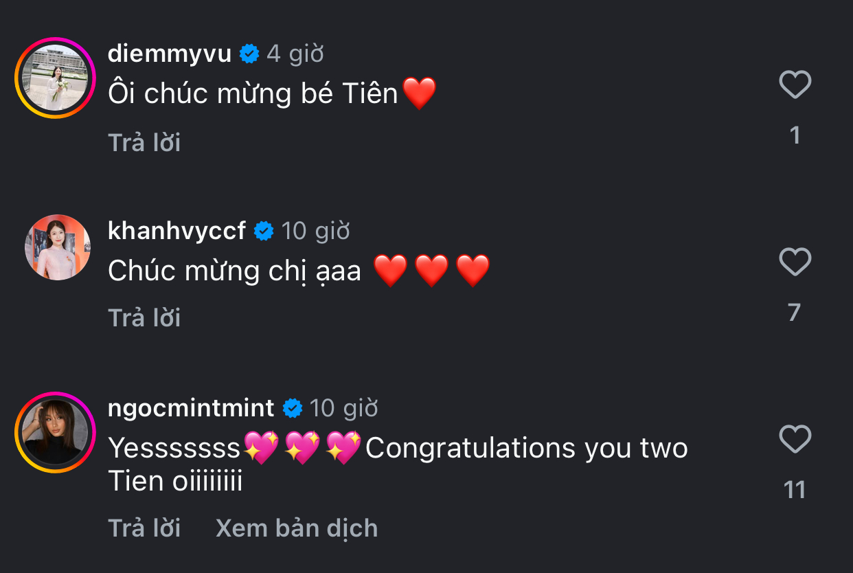 Ái nữ tỷ phú Johnathan Hạnh Nguyễn cưới: Tóc Tiên và dàn sao đổ xô chúc mừng, Hà Tăng - Linh Rin có động thái lạ- Ảnh 2. Ái nữ tỷ phú Johnathan Hạnh Nguyễn cưới: Tóc Tiên và dàn sao đổ xô chúc mừng, Hà Tăng - Linh Rin có động thái lạ- Ảnh 2.