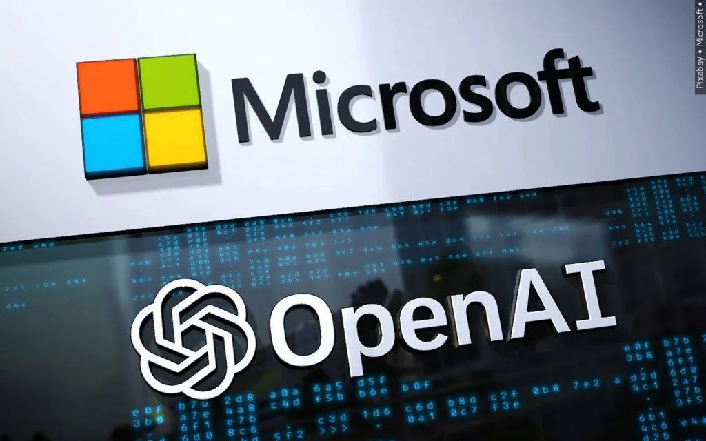 Biểu tượng của các hãng công nghệ OpenAI và Microsoft. Ảnh: Newscenter
 Biểu tượng của các hãng công nghệ OpenAI và Microsoft. Ảnh: Newscenter
