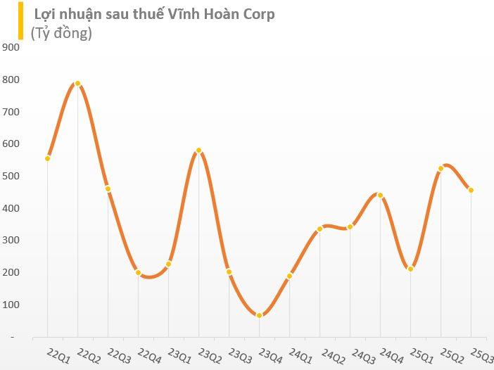 Quý 3/2025: "Nữ hoàng" cá tra Vĩnh Hoàn báo lãi tăng vọt 35%, "thoái" hơn trăm tỷ loạt cổ phiếu bất động sản- Ảnh 1.