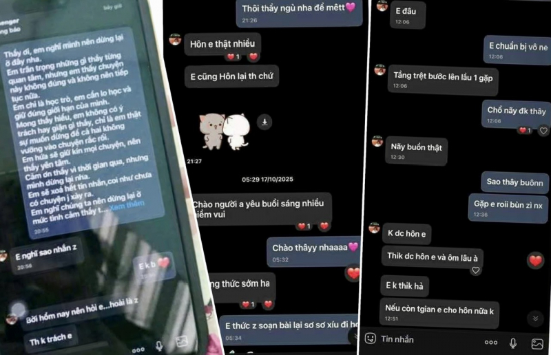 Vụ phụ huynh lao vào đánh thầy giáo: Hé lộ tin nhắn 