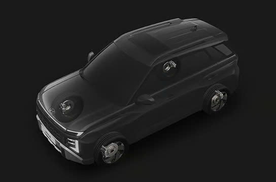 Chốt trang bị Hyundai Venue thế hệ mới: ADAS cấp độ 2 với 16 tính năng, phanh đĩa 4 bánh, camera 360 độ, màn hình cong, 8 loa Bose,- Ảnh 6. Chốt trang bị Hyundai Venue thế hệ mới: ADAS cấp độ 2 với 16 tính năng, phanh đĩa 4 bánh, camera 360 độ, màn hình cong, 8 loa Bose,- Ảnh 6.