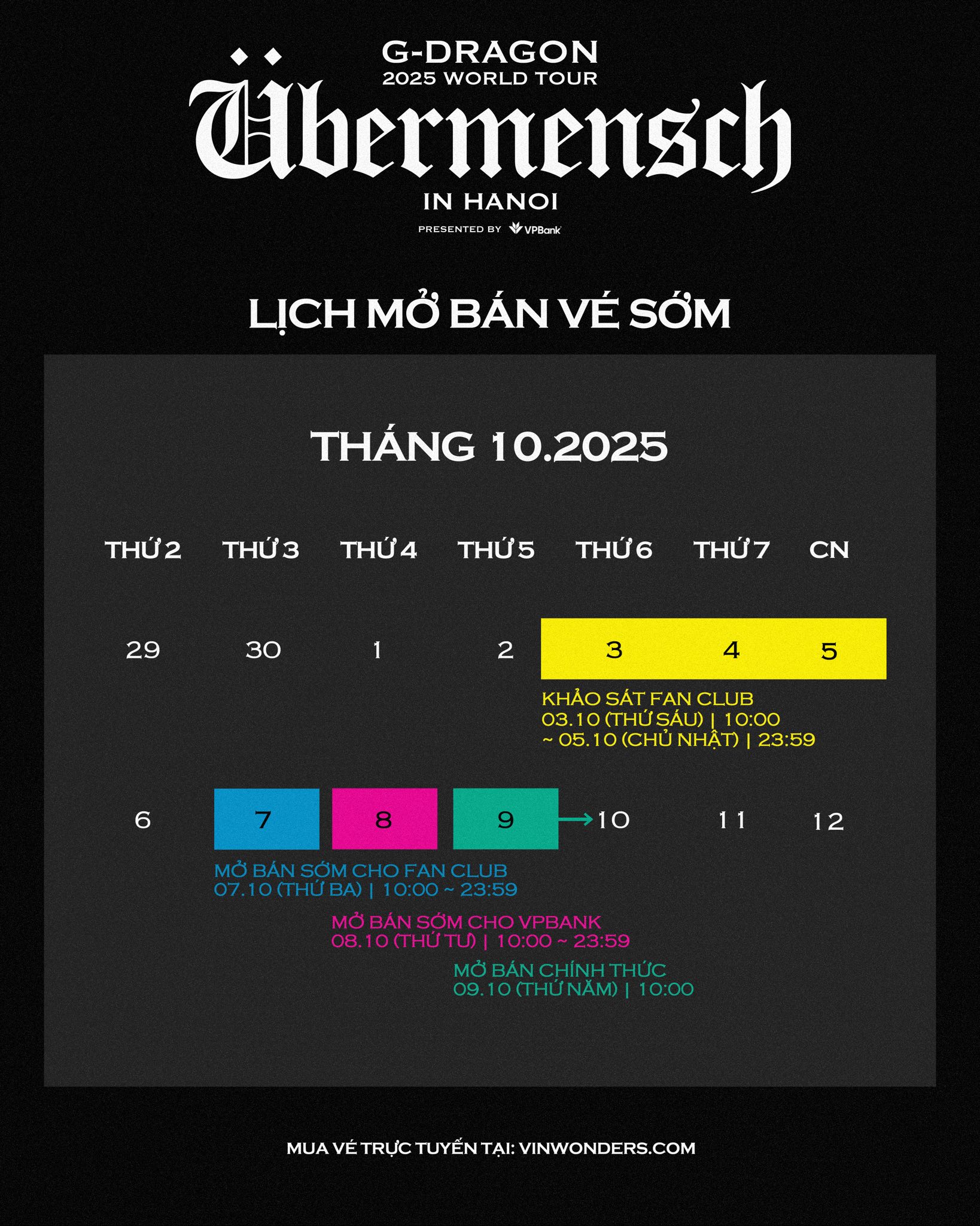 G-Dragon công bố seat map và giá vé concert Hà Nội: Giá quá vừa ý, quyền lợi “độc nhất” chỉ Việt Nam mới có!- Ảnh 4.