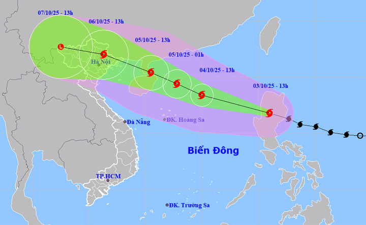 Bão Matmo tối nay vào Biển Đông- Ảnh 1.