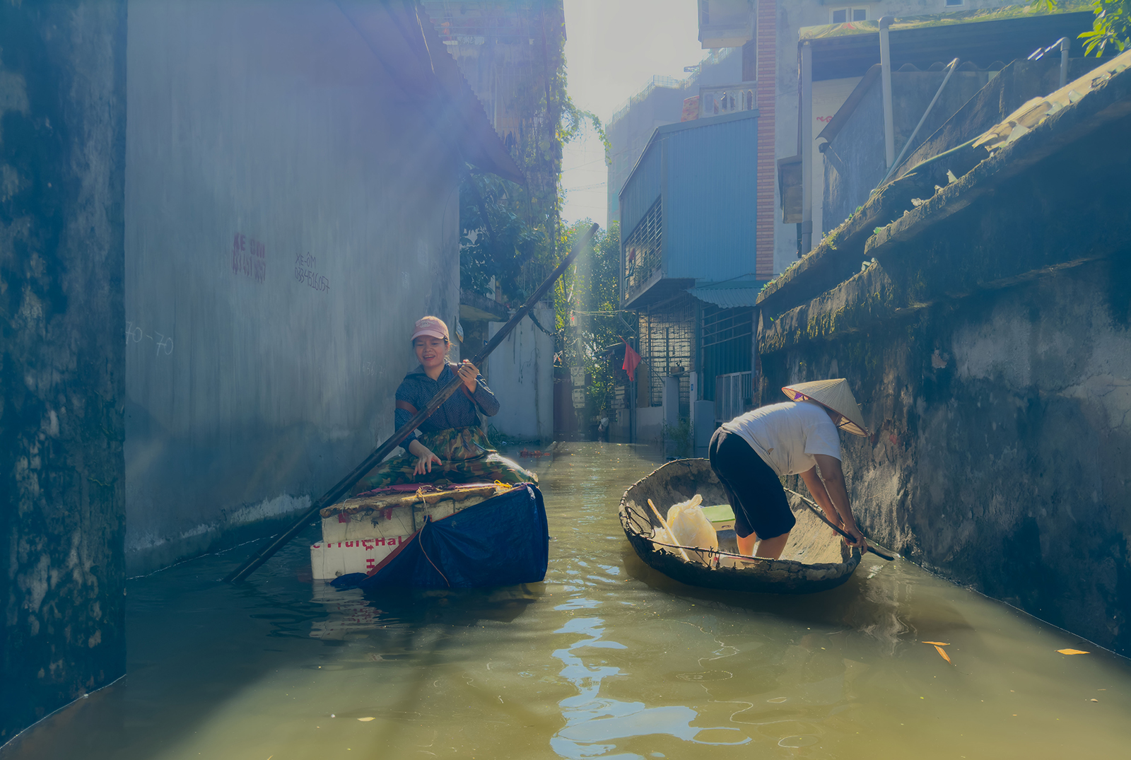 Không tin nổi đây là một nơi ở Hà Nội sau 5 ngày mưa lớn- Ảnh 3.