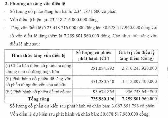PV Power sẽ phát hành gần 726 triệu cổ phiếu để tăng vốn vượt 30.000 tỷ đồng- Ảnh 1.