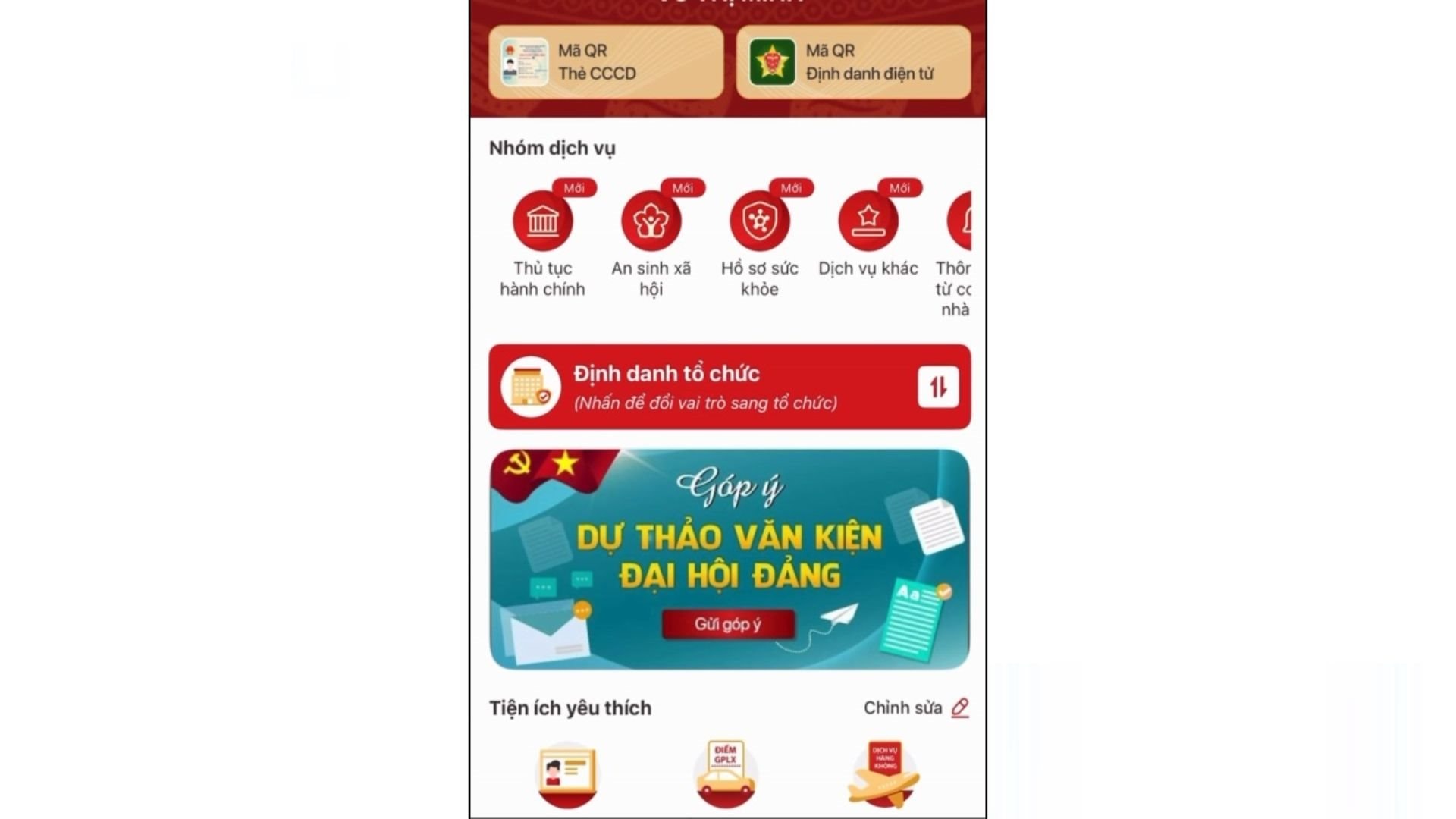 Người dân có thể đóng góp ý kiến đối với dự thảo các Văn kiện Đại hội XIV của Đảng tại nhà, ngay trên VNeID- Ảnh 2. Người dân có thể đóng góp ý kiến đối với dự thảo các Văn kiện Đại hội XIV của Đảng tại nhà, ngay trên VNeID- Ảnh 2.