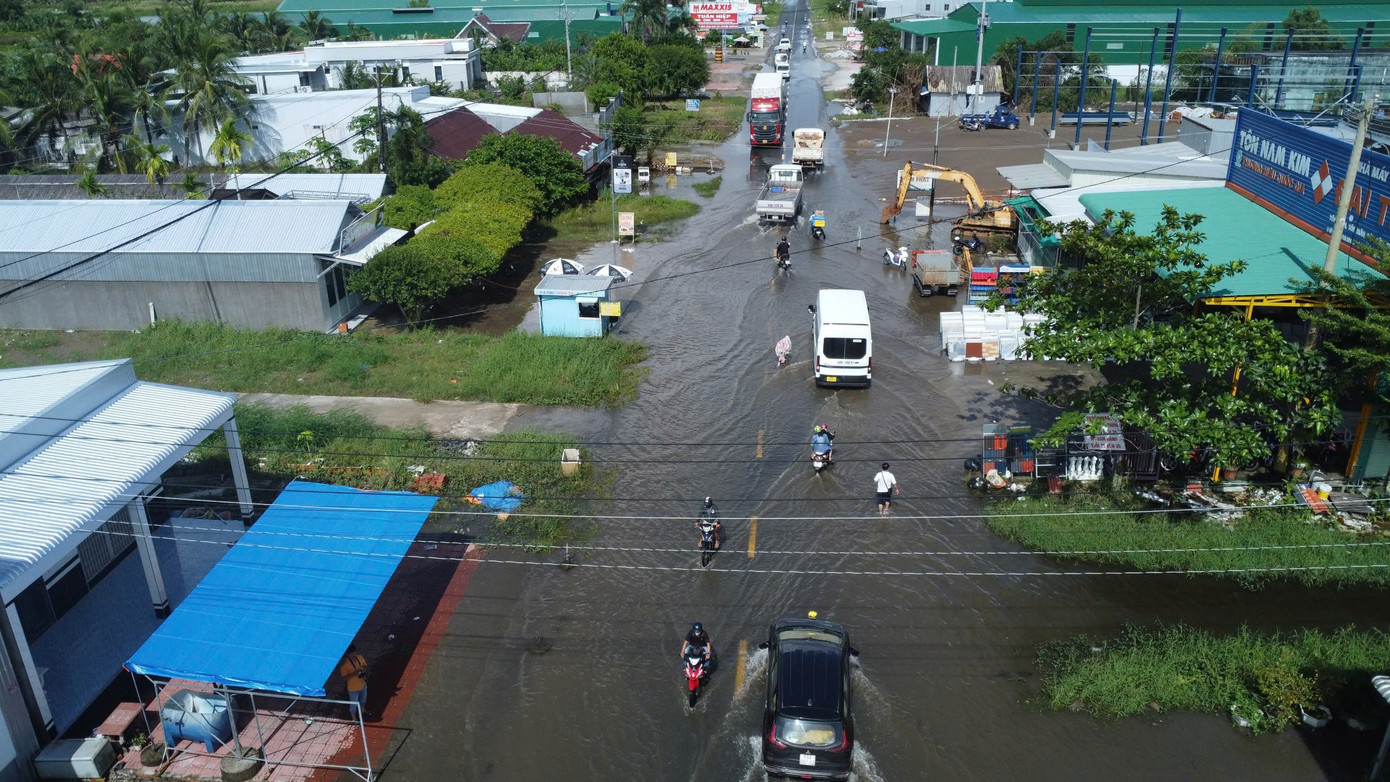 Quốc lộ 1 qua Cà Mau hư hỏng, nhiều ổ gà- Ảnh 4.