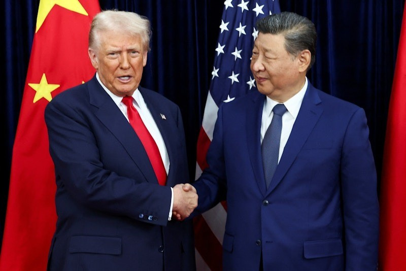 Toàn cảnh cuộc hội đàm giữa Tổng thống Mỹ Donald Trump và Chủ tịch Trung Quốc Tập Cận Bình- Ảnh 1.