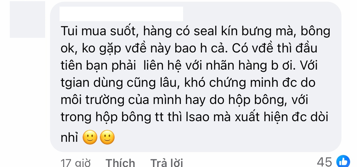 Toàn cảnh vụ bông tẩy trang có dòi mua trên livestream Hannah Olala- Ảnh 7.