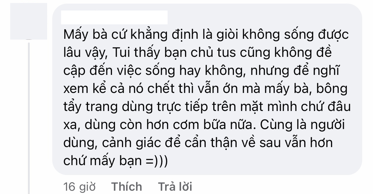Toàn cảnh vụ bông tẩy trang có dòi mua trên livestream
- Ảnh 10. Toàn cảnh vụ bông tẩy trang có dòi mua trên livestream
- Ảnh 10.