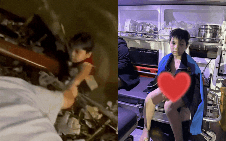 Con bình an như 1 phép màu sau khi bị lũ cuốn: Có lẽ đó là ngày tuyệt vọng nhất nhưng cũng là ngày may mắn nhất trong đời người mẹ- Ảnh 1. Con bình an như 1 phép màu sau khi bị lũ cuốn: Có lẽ đó là ngày tuyệt vọng nhất nhưng cũng là ngày may mắn nhất trong đời người mẹ- Ảnh 1.