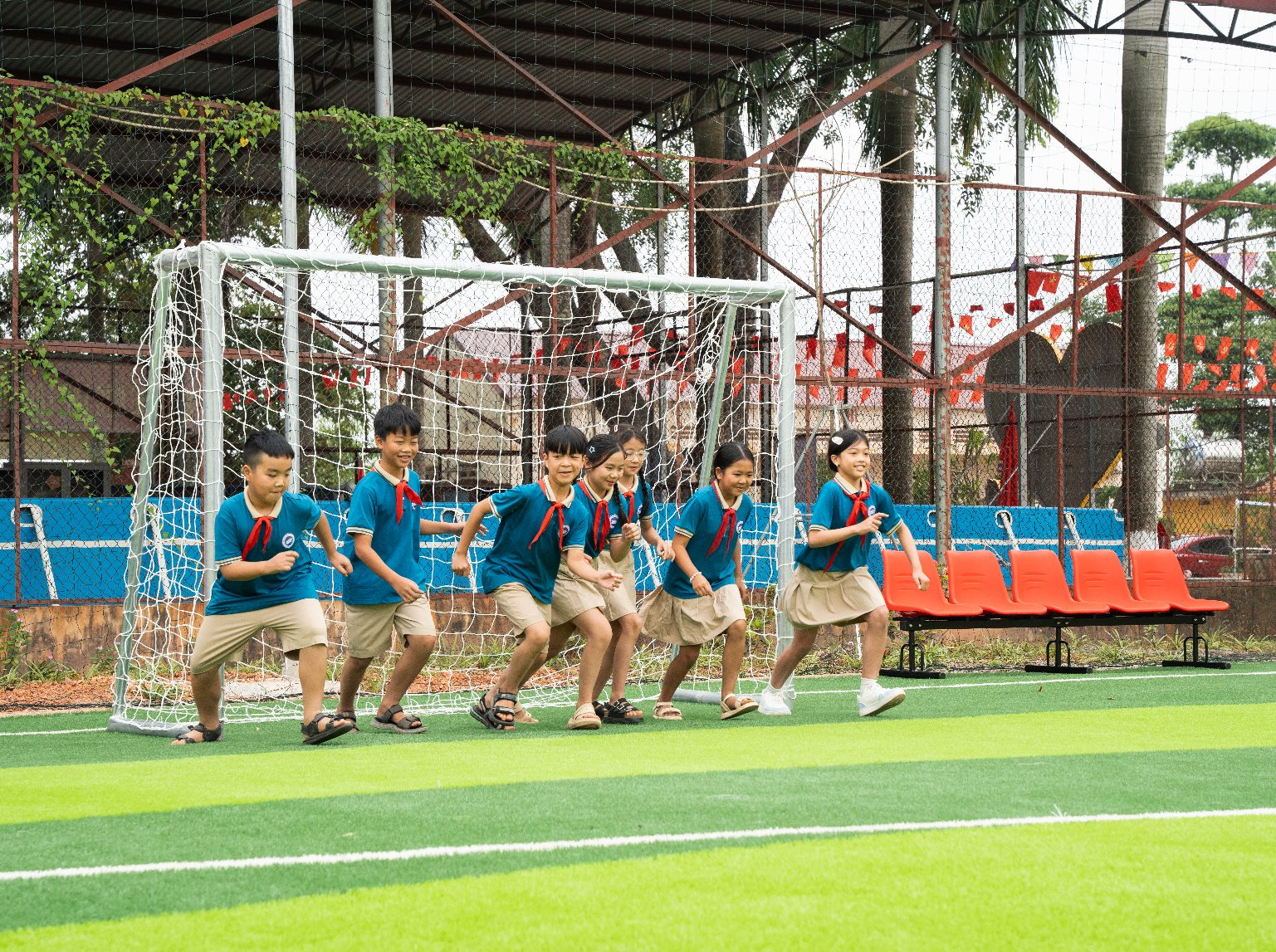 Khánh thành công trình ý nghĩa với gần 1.000 học sinh vùng quê- Ảnh 1. Khánh thành công trình ý nghĩa với gần 1.000 học sinh vùng quê- Ảnh 1.