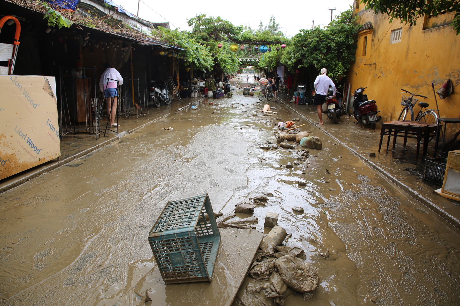 Không nhận ra Hội An sau trận lũ lịch sử- Ảnh 8. Không nhận ra Hội An sau trận lũ lịch sử- Ảnh 8.