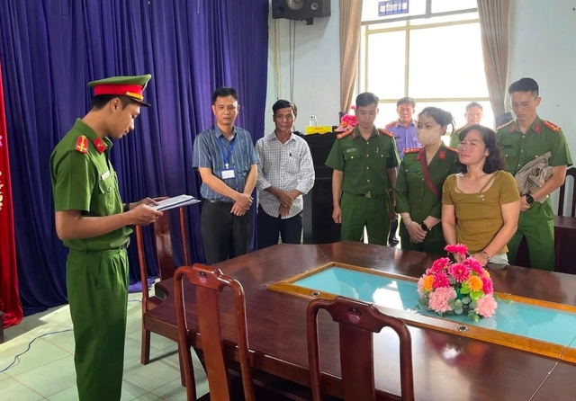 Bắt tạm giam và khám xét chỗ ở của Lê Thị Thúy- Ảnh 1.