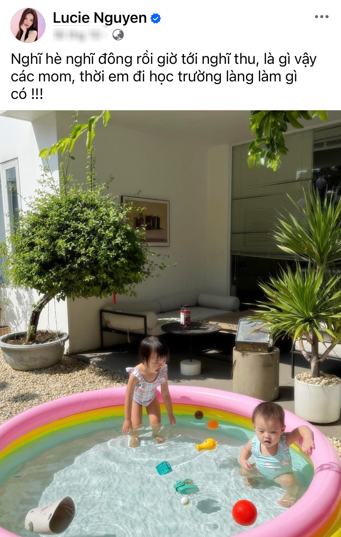 Cho con học trường quốc tế với học phí 400 triệu/năm, bố bỉm Tuấn Dương Cho con học trường quốc tế với học phí 400 triệu/năm, bố bỉm Tuấn Dương