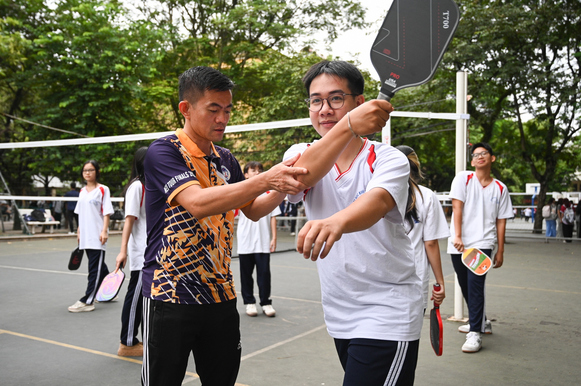 Không đâu sướng bằng ở NEU: Pickleball trở thành môn học thể chất, sinh viên tranh nhau đăng ký- Ảnh 3. Không đâu sướng bằng ở NEU: Pickleball trở thành môn học thể chất, sinh viên tranh nhau đăng ký- Ảnh 3.