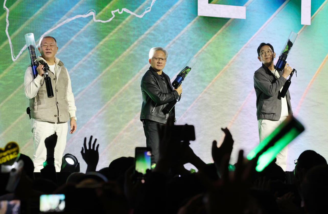 Bữa tối gà bia "chấn động" Seoul của CEO Nvidia cùng lãnh đạo Samsung và Hyundai- Ảnh 5. Bữa tối gà bia "chấn động" Seoul của CEO Nvidia cùng lãnh đạo Samsung và Hyundai- Ảnh 5.