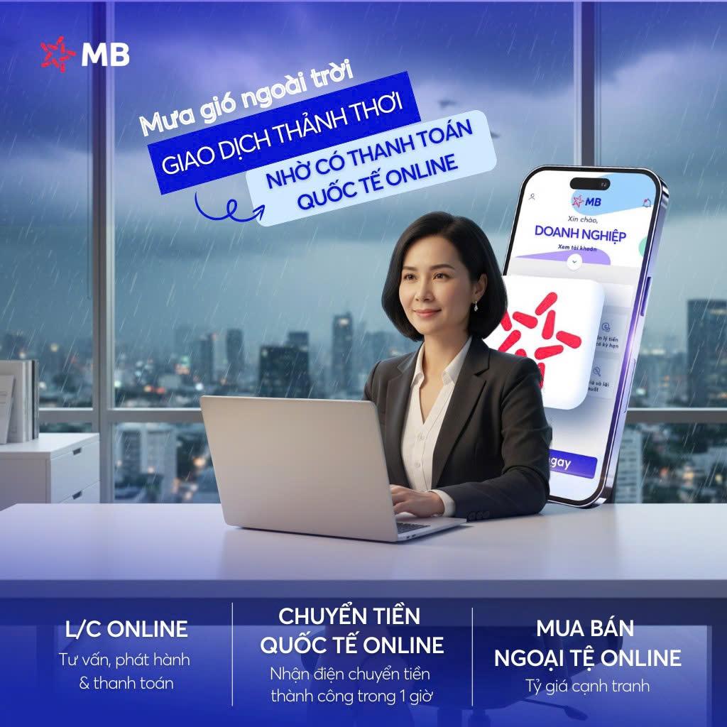 1 nền tảng BIZ MBBank – 4 giải pháp ưu việt đồng hành doanh nghiệp mùa bão- Ảnh 1. 1 nền tảng BIZ MBBank – 4 giải pháp ưu việt đồng hành doanh nghiệp mùa bão- Ảnh 1.