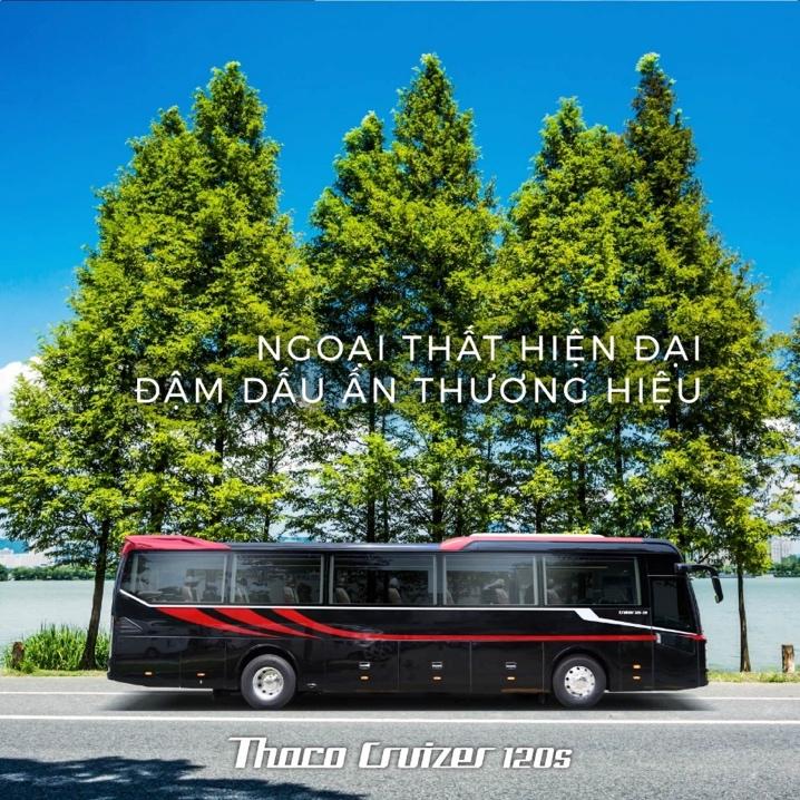 Ra mắt xe ghế ngồi cao cấp THACO Cruizer 120S thế hệ mới phiên bản 29 chỗ- Ảnh 1. Ra mắt xe ghế ngồi cao cấp THACO Cruizer 120S thế hệ mới phiên bản 29 chỗ- Ảnh 1.