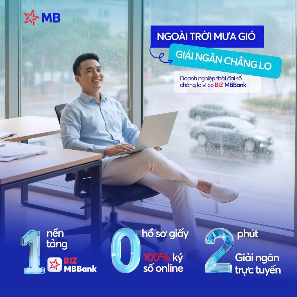 1 nền tảng BIZ MBBank – 4 giải pháp ưu việt đồng hành doanh nghiệp mùa bão- Ảnh 3. 1 nền tảng BIZ MBBank – 4 giải pháp ưu việt đồng hành doanh nghiệp mùa bão- Ảnh 3.