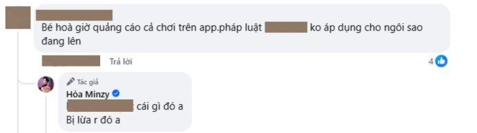 Hòa Minzy lên tiếng gấp- Ảnh 1. Hòa Minzy lên tiếng gấp- Ảnh 1.