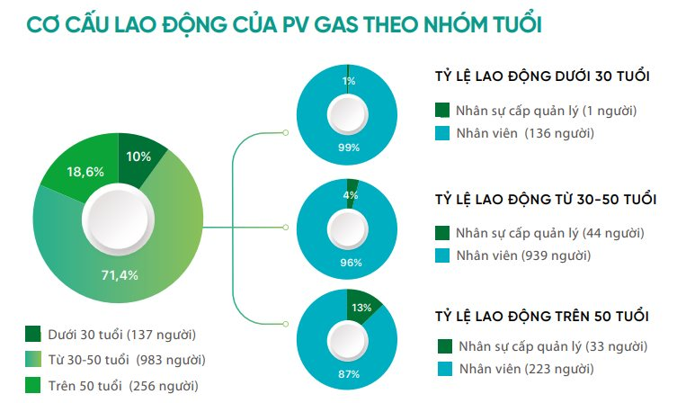 Số nhân viên nam nghỉ thai sản tại PV Gas gấp gần 5 lần nhân viên nữ trong năm 2024- Ảnh 2.