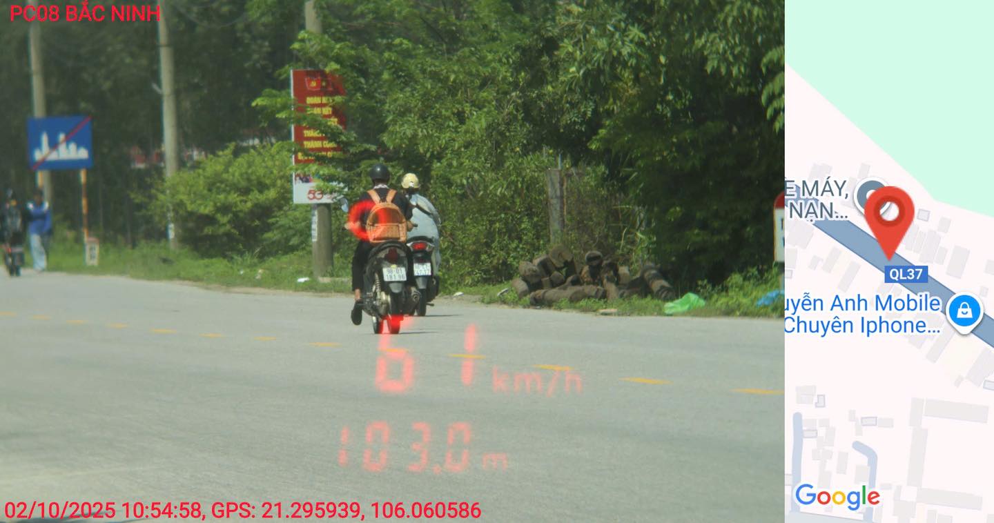 Loạt chủ xe chạy quá tốc độ qua Bắc Ninh có biển số sau nhanh chóng nộp phạt nguội theo Nghị định 168- Ảnh 2. Loạt chủ xe chạy quá tốc độ qua Bắc Ninh có biển số sau nhanh chóng nộp phạt nguội theo Nghị định 168- Ảnh 2.