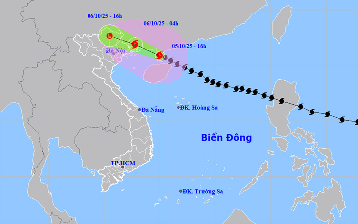 Bão số 11 cách Quảng Ninh 210km, gió mạ…