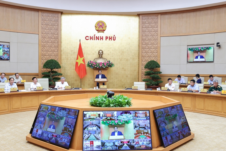 Thủ tướng chủ trì Hội nghị trực tuyến Chính phủ với địa phương- Ảnh 1.