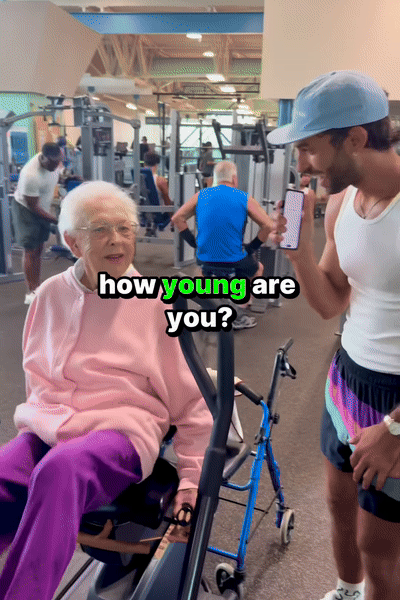 Người phụ nữ 100 tuổi gây sốt vì bài tập thể dục tại phòng gym tiết lộ bí quyết khỏe mạnh, đủ sức đến phòng tập 3 lần/tuần- Ảnh 2.