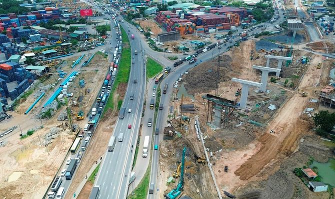 Nút giao phức tạp nhất dự án Vành đai 3…