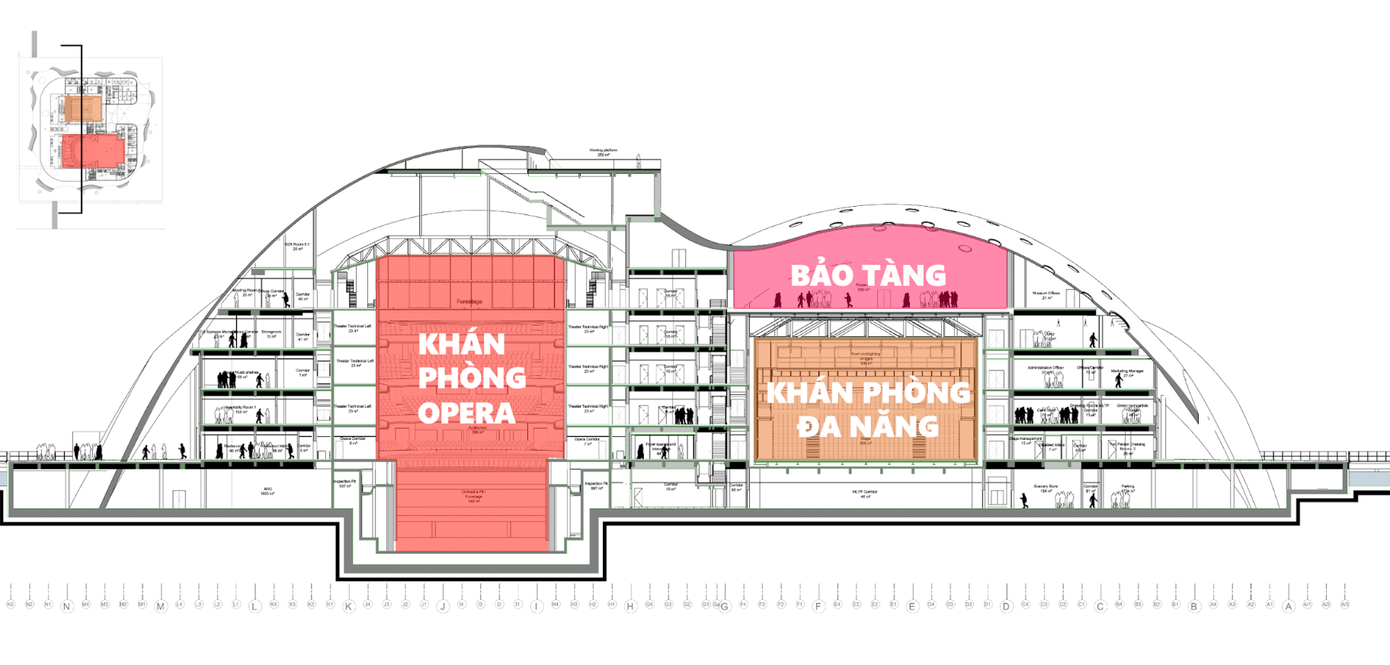 Phối cảnh độc đáo của nhà hát Opera rộng gần 20ha giáp hồ Tây- Ảnh 8.