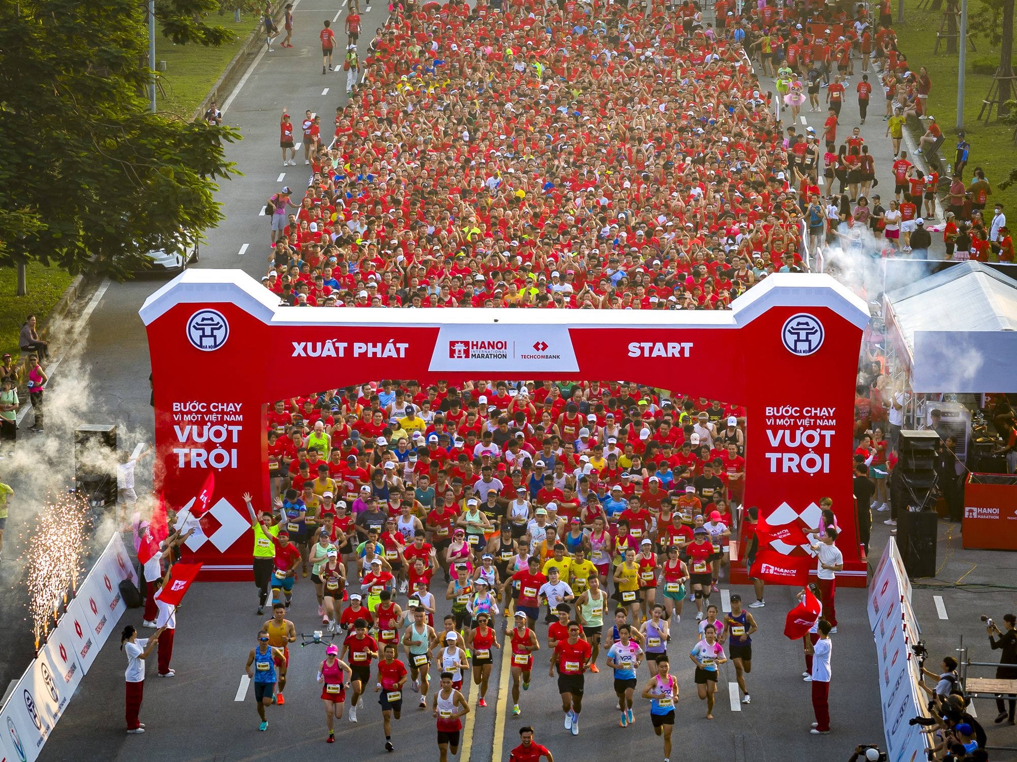 Giải Marathon Quốc tế Hà Nội Techcombank Mùa thứ 4: Bứt phá kỷ lục, lan toả tinh thần vượt trội- Ảnh 1.