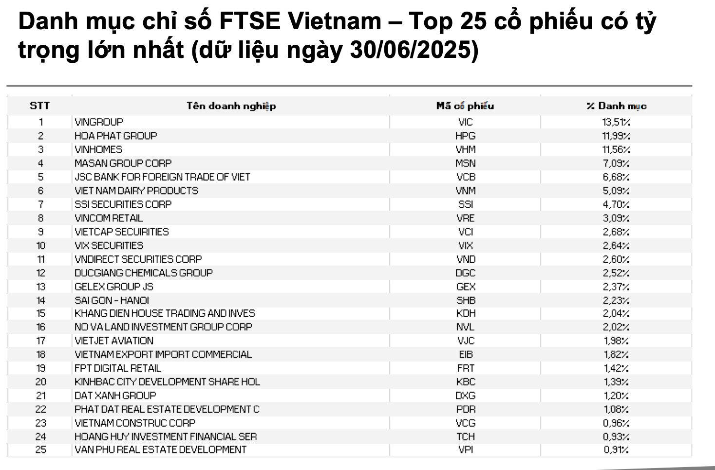Hàng tỷ USD chực chờ đổ vào chứng khoán Việt Nam sau khi nâng hạng, VNDirect hé lộ danh mục cổ phiếu hưởng lợi nhất- Ảnh 2.