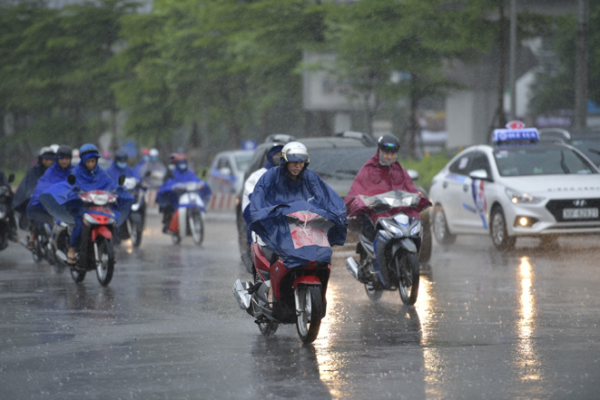 Ngày mai, nhiều nơi xuất hiện mưa to- Ảnh 1.