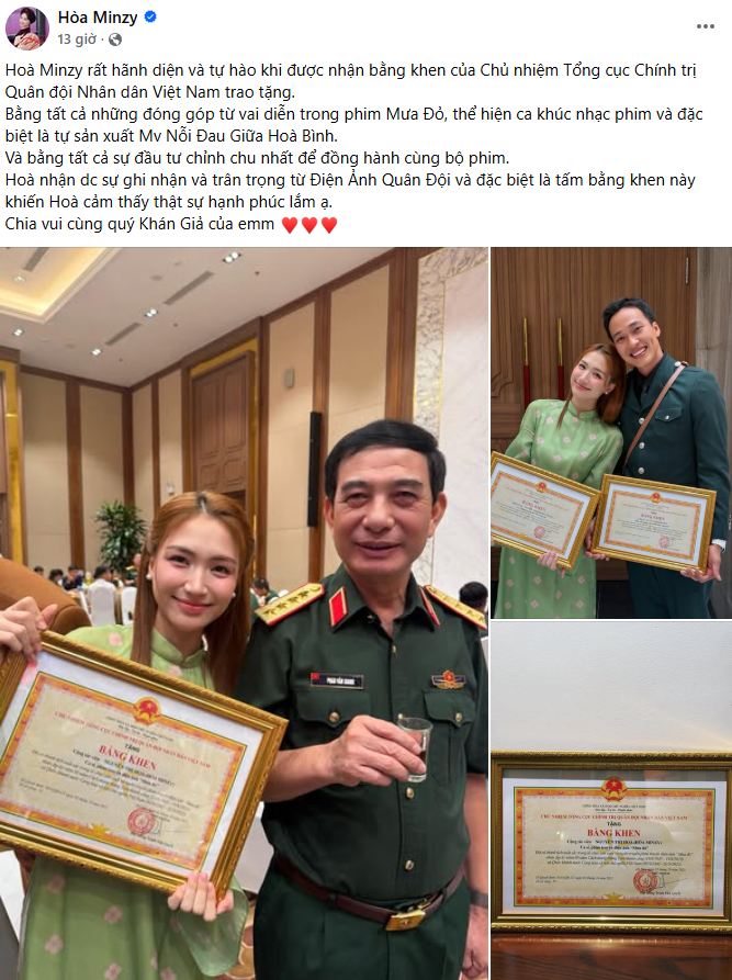 Chi hơn 2 tỷ làm MV Nỗi Đau Giữa Hòa Bình và cái kết của Hòa Minzy- Ảnh 1. Chi hơn 2 tỷ làm MV Nỗi Đau Giữa Hòa Bình và cái kết của Hòa Minzy- Ảnh 1.
